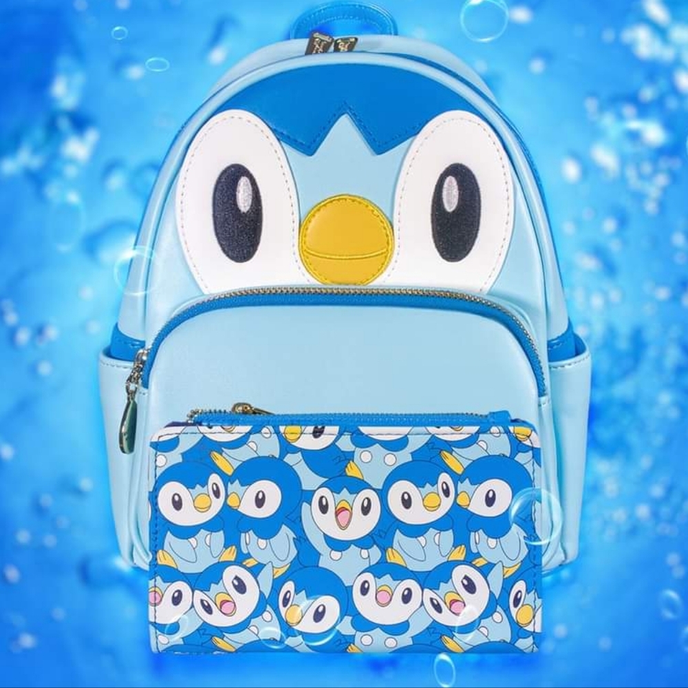 NWT Piplup Loungefly - Backpack & Wallet